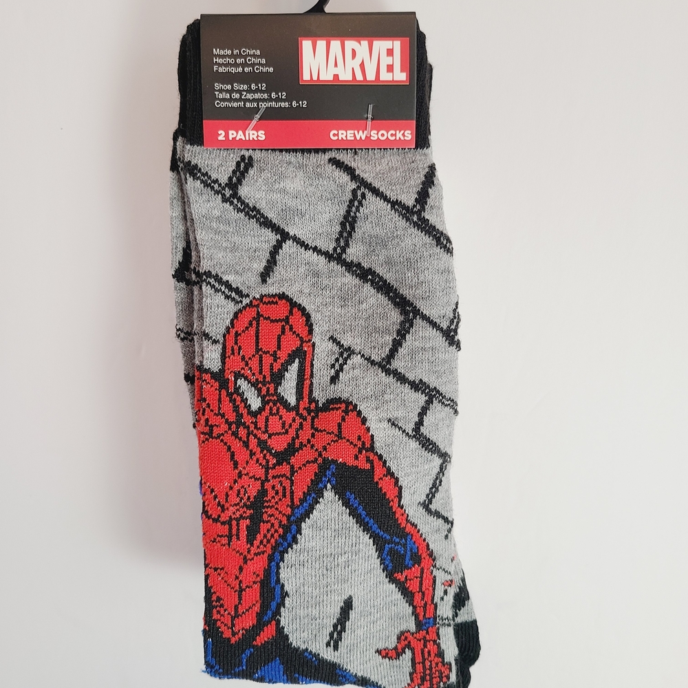 Marvel Siderman Crew Socks